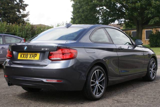 2018 BMW 2 Series 1.5 218i Sport 2dr [Nav]