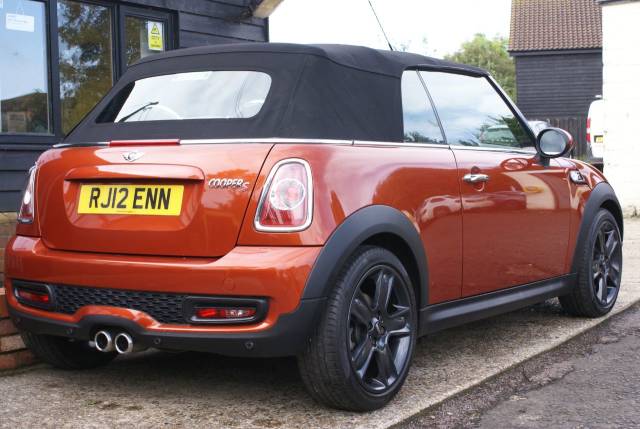 2012 Mini Convertible 1.6 Cooper S 2dr Auto
