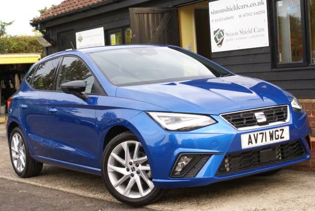 SEAT Ibiza 1.0 TSI 110 FR 5dr Hatchback Petrol Sapphire Blue Metallic