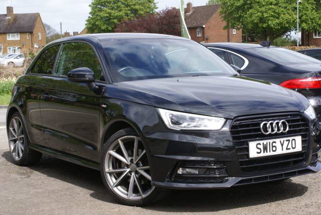 Audi A1 1.4 TFSI 150 Black Edition 3dr S Tronic Hatchback Petrol Mythos Black Metallic