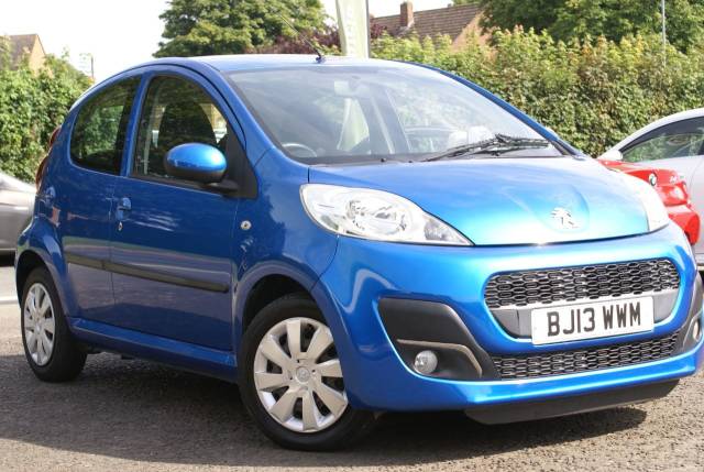 Peugeot 107 1.0 Active 5dr 2-Tronic Hatchback Petrol Electra Blue Metallic