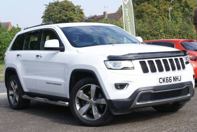 Jeep Grand Cherokee 3.0 CRD Limited Plus 5dr Auto [Start Stop] Estate Diesel White