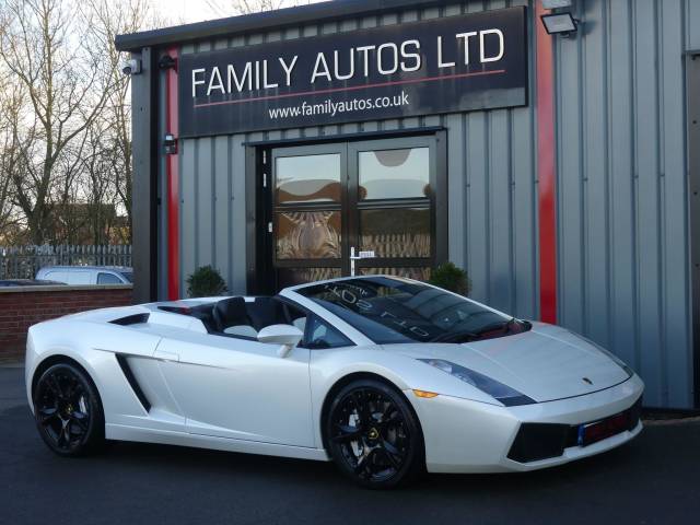 2008 Lamborghini Gallardo 5.0 Spyder 2dr E Gear