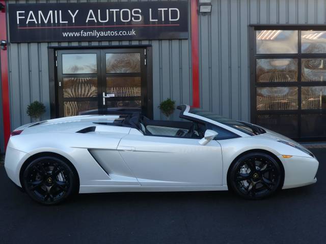 2008 Lamborghini Gallardo 5.0 Spyder 2dr E Gear