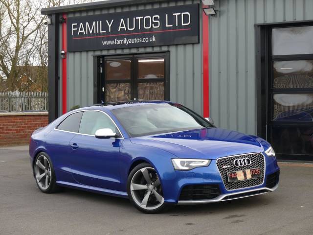 Audi RS5 4.2 FSI Quattro 2dr S Tronic Coupe Petrol BLUE