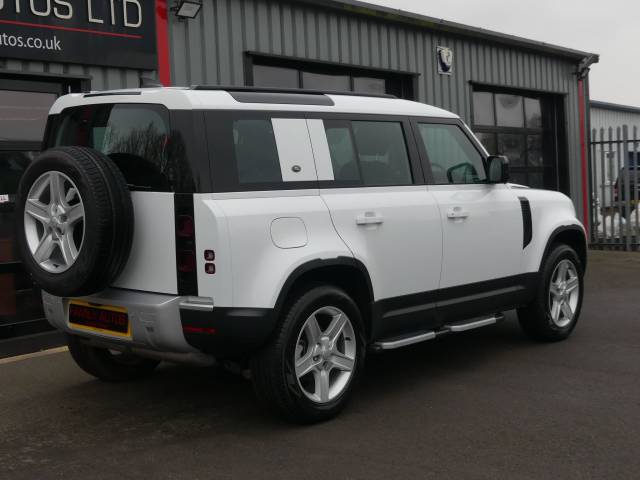 Land Rover Defender 110 3.0 D250 SE 110 5dr Auto Estate Diesel WHITE