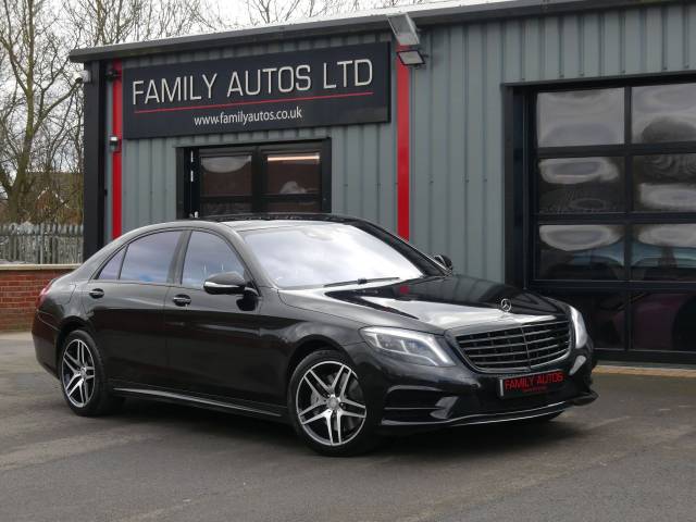 Mercedes-Benz S Class 4.7 S500L AMG Line 4dr Auto [Executive] Saloon Petrol BLACK