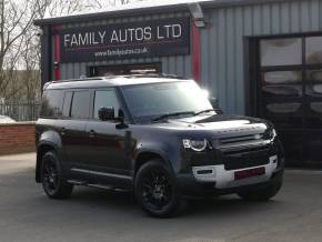 LAND ROVER DEFENDER 110 2024 (74) at Fraternity Abarth Selby