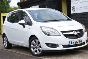 VAUXHALL MERIVA 2016 (66) at Fraternity Abarth Selby