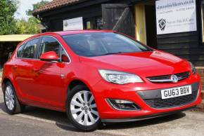 VAUXHALL ASTRA 2013 (63) at Fraternity Abarth Selby