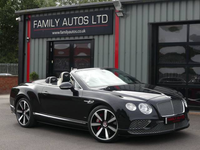 Bentley Continental 4.0 V8 S Mulliner Driving Spec 2dr Auto Convertible Petrol BLACK