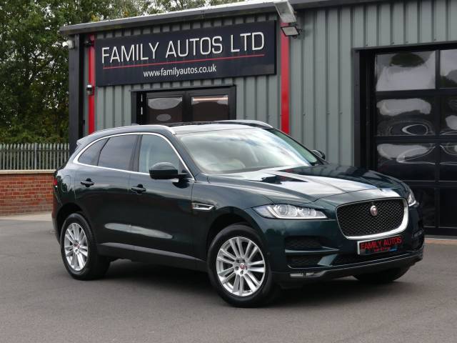Jaguar F-Pace 2.0d Portfolio 5dr Auto AWD Estate Diesel GREEN