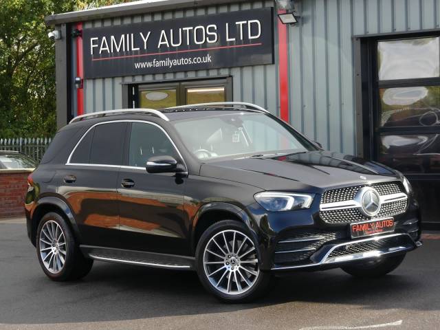 Mercedes-Benz GLE 2.0 GLE 300d 4Matic AMG Line Premium 5dr 9G-Tronic Estate Diesel BLACK