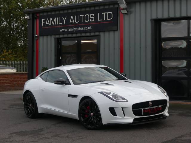 Jaguar F-Type 3.0 Supercharged V6 2dr Auto Coupe Petrol WHITE