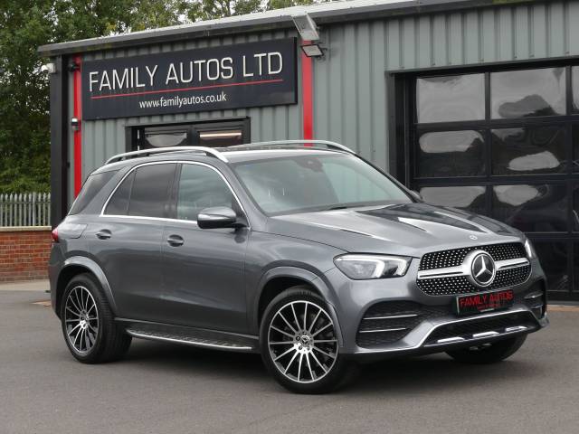 Mercedes-Benz GLE 2.9 GLE 400d 4Matic AMG Line Prem 5dr 9G-Tronic [7 St] Estate Diesel GREY
