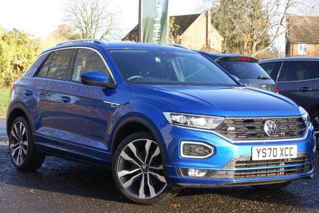 Volkswagen T-Roc 1.5 TSI EVO R-Line 5dr DSG Hatchback Petrol Ravenna Blue Metallic