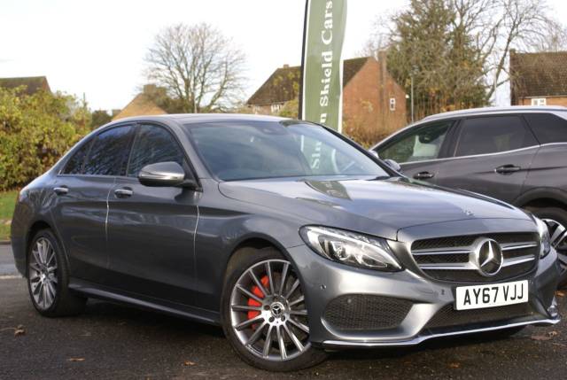 Mercedes-Benz C Class 2.1 C250d 4Matic AMG Line Premium Plus 4dr Auto Saloon Diesel Grey Metallic