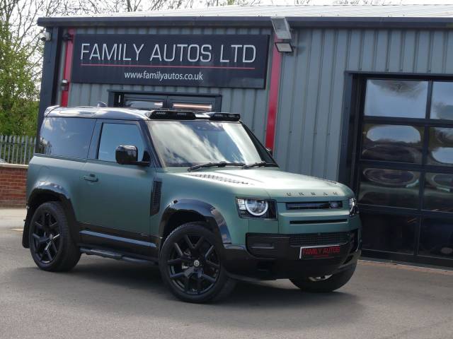 Land Rover Defender 90 3.0 D250 X-Dynamic S 90 3dr Auto Estate Diesel GREEN