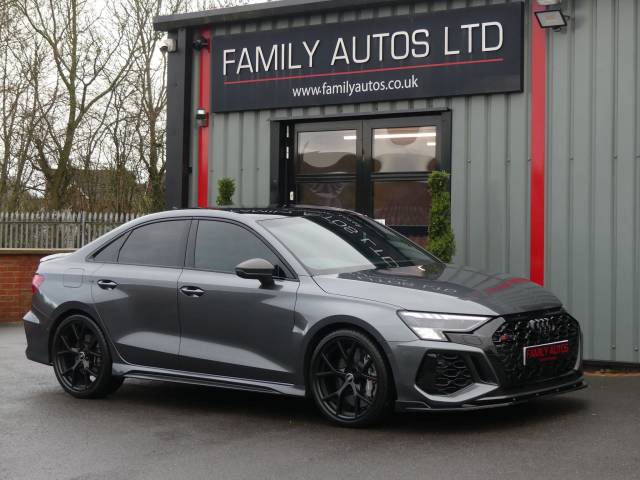 2022 Audi RS3 2.5 RS 3 TFSI Quattro Carbon Black 4dr S Tronic