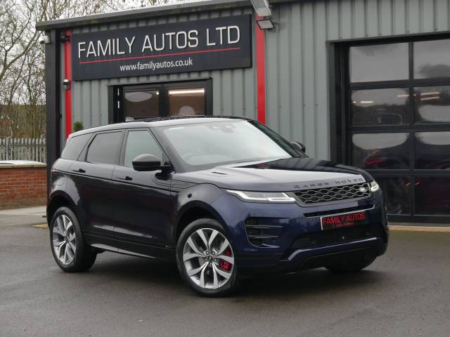 Land Rover Range Rover Evoque 2.0 P200 MHEV R-Dynamic SE Auto 4WD Euro 6 (s/s) 5dr SUV Petrol Blue