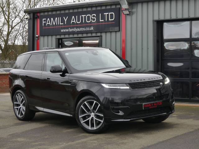 Land Rover Range Rover Sport 3.0 P400 Autobiography 5dr Auto Estate Petrol BLACK