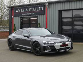 AUDI E TRON GT at Fraternity Abarth Selby