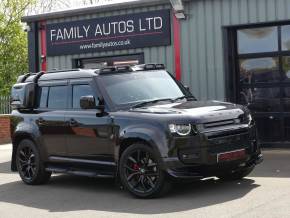 LAND ROVER DEFENDER 110 at Fraternity Abarth Selby