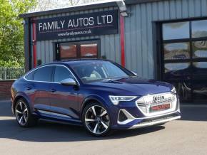 AUDI E TRON S at Fraternity Abarth Selby