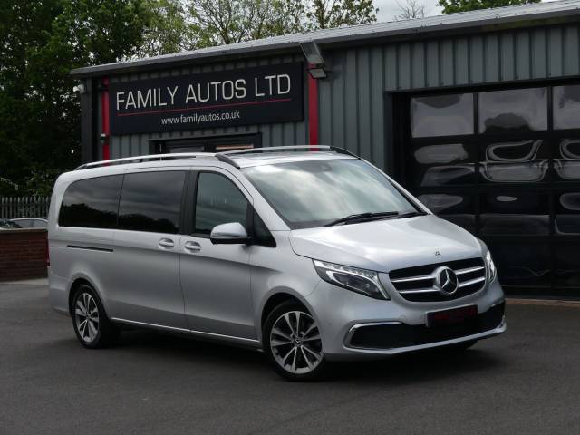 Mercedes-Benz V Class 2.0 V220 d Sport 5dr 9G-Tronic [Extra Long] MPV Diesel SILVER