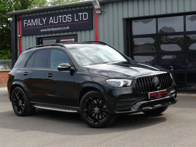 Mercedes-Benz GLE 3.0 GLE 450 4Matic AMG Line Prem + 5dr 9G-Tron [7 St] Estate Petrol BLACK