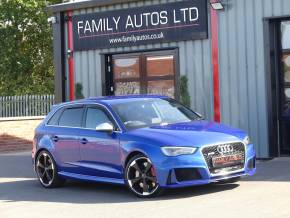 AUDI RS3 at Fraternity Abarth Selby