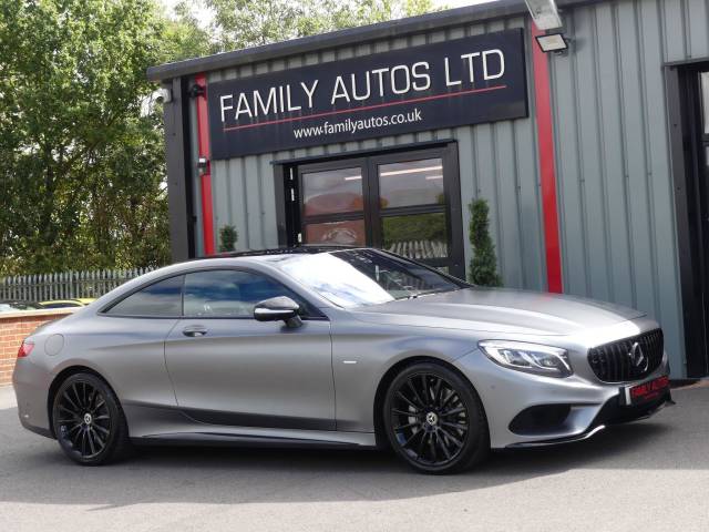 2018 Mercedes-Benz S Class 4.7 S500 V8 Night Edition G-Tronic Euro 6 (s/s) 2dr