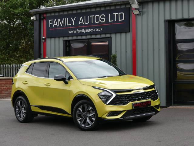Kia Sportage 1.6 h T-GDi GT-Line Auto Euro 6 (s/s) 5dr SUV Petrol Hybrid Yellow